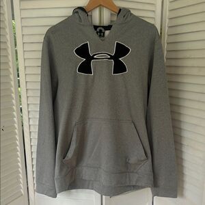 Under Armour Men's Gray Hoodie Sweater